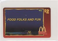 Food Folks and Fun - 1990 Advertising Campaign #/6,100