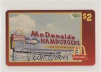 McDonald's Hamburgers - 1960's Billboard #/6,100