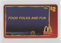 Food Folks and Fun - 1990 Advertising Campaign