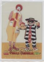 Ronald McDonald & Hamburglar