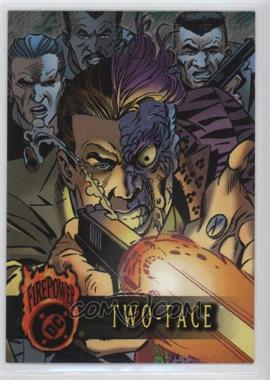 1996 Fleer DC Outburst: Firepower - [Base] #38 - Two-Face