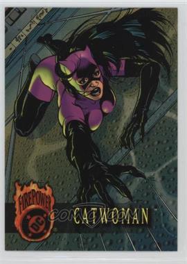 1996 Fleer DC Outburst: Firepower - [Base] #65 - Catwoman