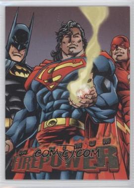 1996 Fleer DC Outburst: Firepower - Maximum Firepower #20 - United they stand