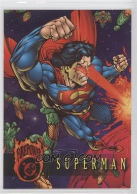 1996 Fleer DC Outburst: Firepower - Promos #_NoN - Superman