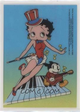 1996 Krome Betty Boop: The Pinups - Series 1 Chromium - Clear Chrome #CC-4 - Betty Boop