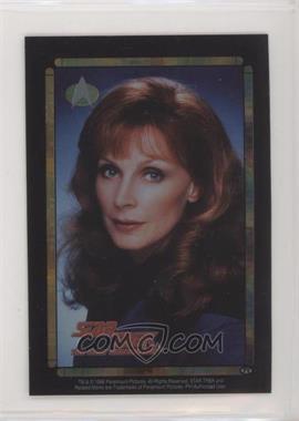 1996 Pennsylvania Vending Star Trek Stickers - [Base] #_DBCR - Dr. Beverly Crusher