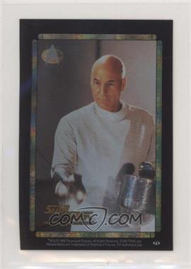1996 Pennsylvania Vending Star Trek Stickers - [Base] #_JLPF - Jean-Luc Picard (Fencing)