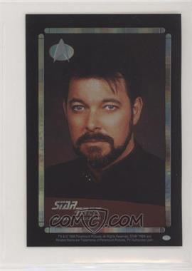 1996 Pennsylvania Vending Star Trek Stickers - [Base] #_WTRP - William T. Riker (Portrait)