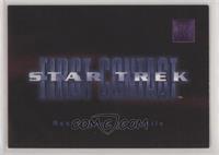 Star Trek: First Contact [EX to NM]