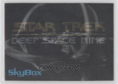 1996 SkyBox Blockbuster Star Trek Captains Lenticular - [Base] #3 - Benjamin Sisko [EX to NM]