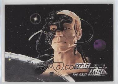 1996 SkyBox Star Trek The Next Generation Season 4 - [Base] #313 - Mission Chronology - The Best of Both Worlds, Suddenly Human