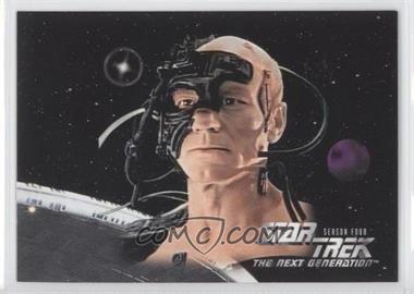 1996 SkyBox Star Trek The Next Generation Season 4 - [Base] #313 - Mission Chronology - The Best of Both Worlds, Suddenly Human