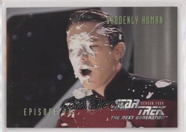 1996 SkyBox Star Trek The Next Generation Season 4 - [Base] #327 - Suddenly Human