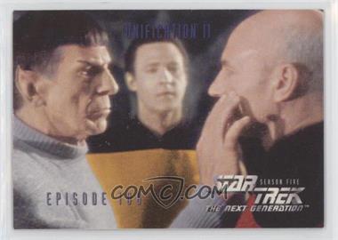 1996 SkyBox Star Trek The Next Generation Season 5 - [Base] #453 - Unification Part II