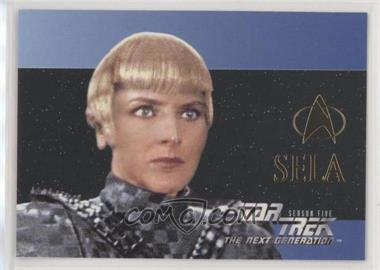 1996 SkyBox Star Trek The Next Generation Season 5 - Foil Embossed Insert #S30 - Sela