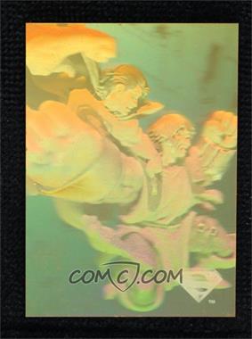 1996 Skybox Superman Holo Series - [Base] - Bronze #44 - Light Fight!