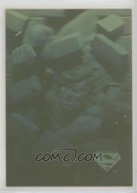 1996 Skybox Superman Holo Series - [Base] - Gold #50 - Checklist
