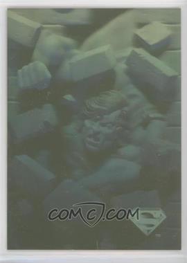 1996 Skybox Superman Holo Series - [Base] - Gold #50 - Checklist