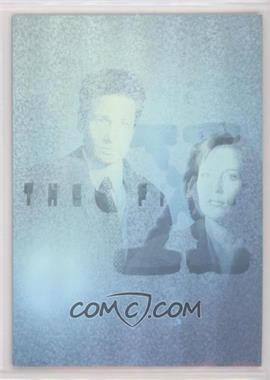 1996 Topps The X Files Season 2 - 3-D Holograms #X1 - Agents Mulder & Scully