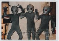 Production - Alien experimenter costumes