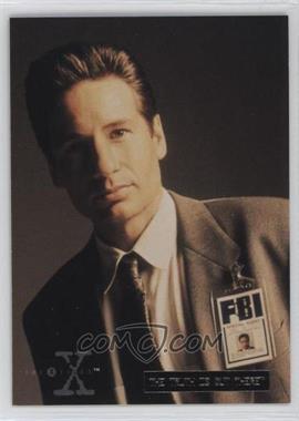 1996 Topps The X Files Season 3 - [Base] - Foil Stamp #03 - Profiles - Mulder, Fox William
