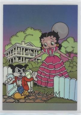 1997 Krome Betty Boop Series 2 Chromium - [Base] - HoloChrome Stickers #26 - Betty Boop