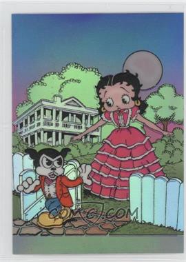 1997 Krome Betty Boop Series 2 Chromium - [Base] - HoloChrome Stickers #26 - Betty Boop