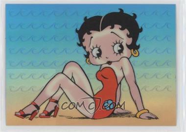 1997 Krome Betty Boop Series 2 Chromium - [Base] - HoloChrome Stickers #43 - Betty Boop