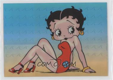 1997 Krome Betty Boop Series 2 Chromium - [Base] - HoloChrome Stickers #43 - Betty Boop
