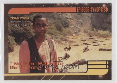 1997 SkyBox Star Trek: Deep Space Nine Profiles - [Base] #78 - Nor the Battle to the Strong