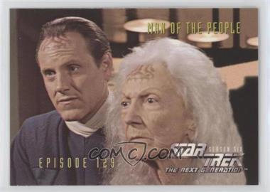 1997 SkyBox Star Trek: The Next Generation Season 6 - [Base] #544 - Man of the People