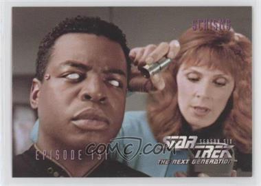 1997 SkyBox Star Trek: The Next Generation Season 6 - [Base] #551 - Schisms