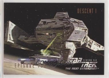 1997 SkyBox Star Trek: The Next Generation Season 6 - [Base] #613 - Descent Part I