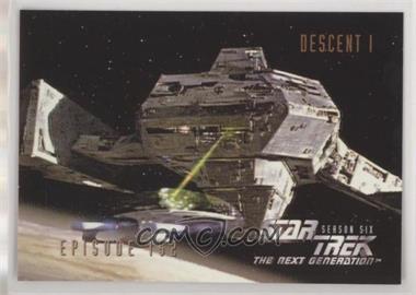 1997 SkyBox Star Trek: The Next Generation Season 6 - [Base] #613 - Descent Part I