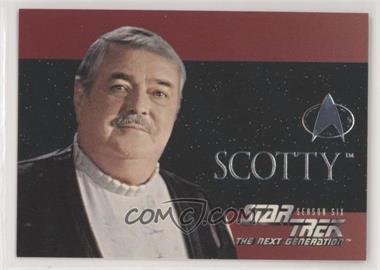1997 SkyBox Star Trek: The Next Generation Season 6 - Foil Embossed #S34 - Scotty