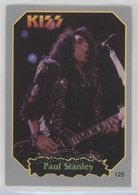 1997 Ultra Figus New Rock Cards - [Base] #125 - Paul Stanley