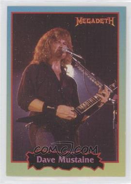 1997 Ultra Figus New Rock Cards - [Base] #49 - Dave Mustaine [EX to NM]