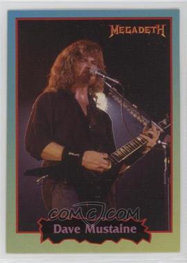 1997 Ultra Figus New Rock Cards - [Base] #49 - Dave Mustaine
