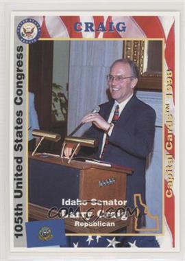 1998 Capital Cards 105th United States Congress - [Base] #105.2.23 - Larry Craig (Idaho Senator - R)