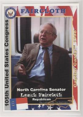 1998 Capital Cards 105th United States Congress - [Base] #105.2.65 - Lauch Faircloth (North Carolina Senator - R)