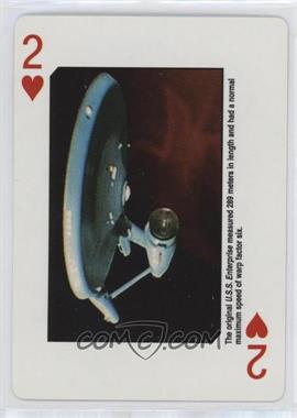 1998 Holye Star Trek the Original Series Playing Cards - [Base] #2H - U.S.S. Enterprise