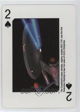 1998 Holye Star Trek the Original Series Playing Cards - [Base] #2S - U.S.S. Enterprise