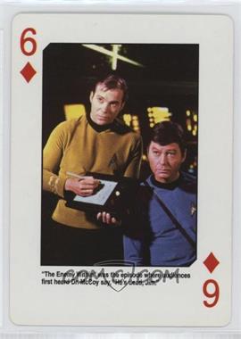 1998 Holye Star Trek the Original Series Playing Cards - [Base] #6D - Captain Kirk, Dr. Leonard McCoy
