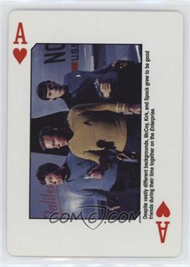 1998 Holye Star Trek the Original Series Playing Cards - [Base] #AH - Dr. McCoy, Captain Kirk, Spock