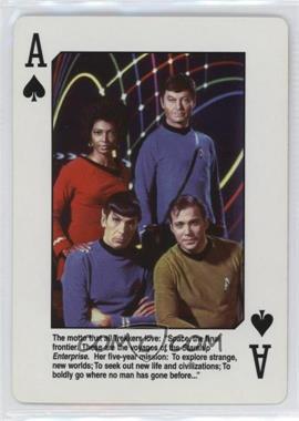 1998 Holye Star Trek the Original Series Playing Cards - [Base] #AS - Uhura, Dr. Leonard McCoy, Spock, Captain Kirk