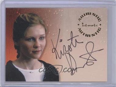 1998 Inkworks Small Soldiers - Autographs #S2 - Kirsten Dunst as Christy Fimple