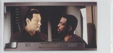 1998 Skybox Star Trek Insurrection - Relationships #R-6 - Data, Lt. Commander La Forge