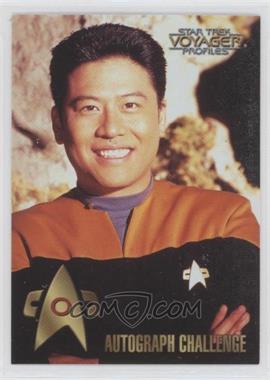 1998 Skybox Star Trek Voyager: Profiles - Autograph Challenge Game #O - O