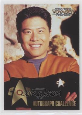 1998 Skybox Star Trek Voyager: Profiles - Autograph Challenge Game #O - O