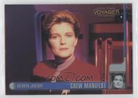 Crew Manifest - Kathryn Janeway [Good to VG‑EX]